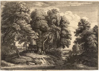 Le berger dans le bois